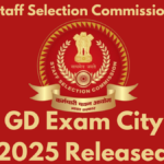 SSC GD Exam City Slip 2025 Released: Check Constable Admit Card Date at ssc.gov.in