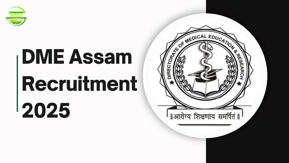 DME Assam Recruitment