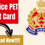 UP Police PET Admit Card