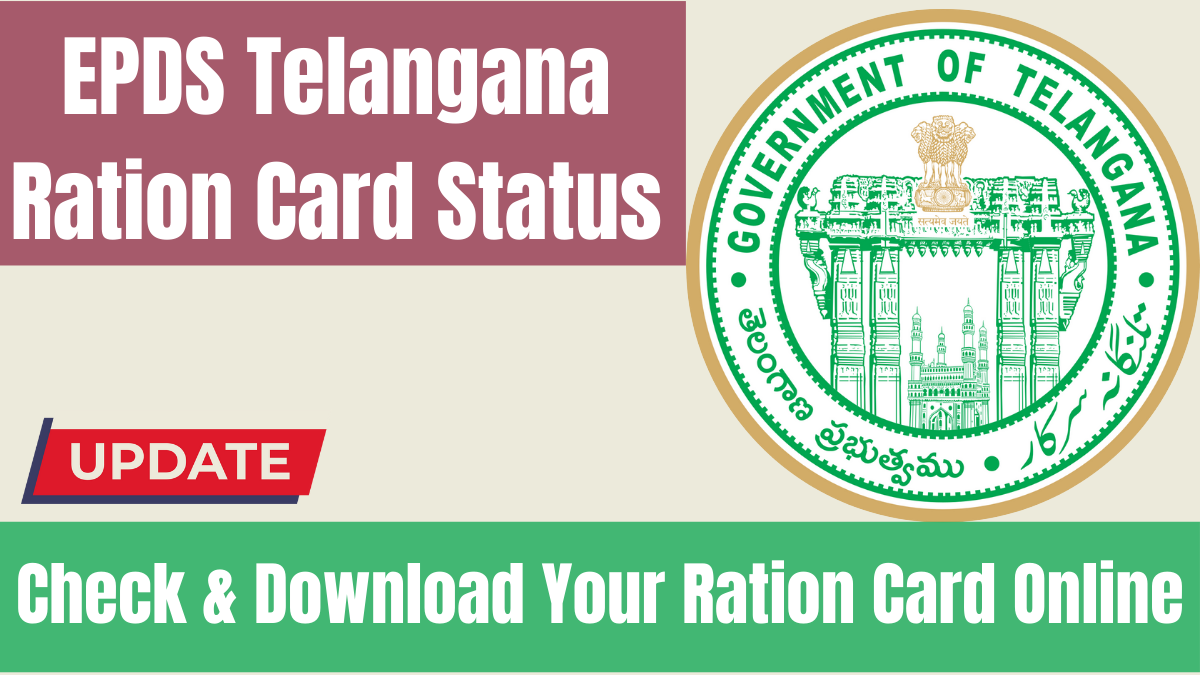 EPDS Telangana Ration Card Status