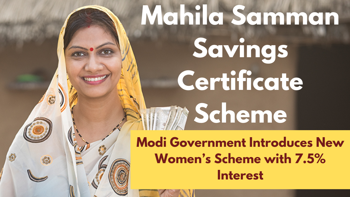 MSSC: Modi Government Introduces New Women’s Scheme with 7.5% Interest – Apply Now